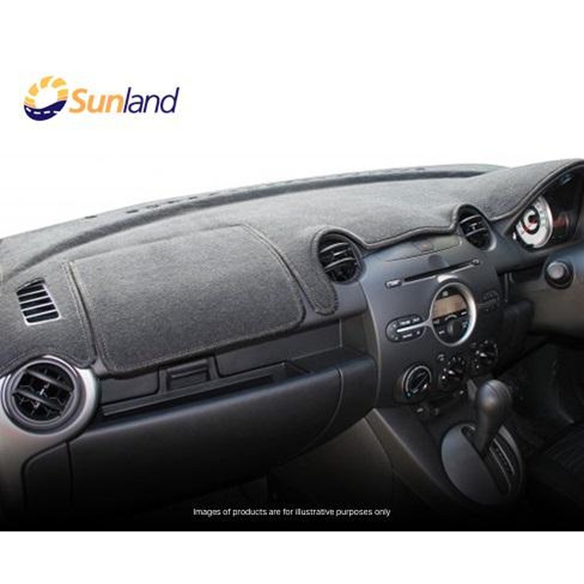 Sunland Dashmat fits MITSUBISHI PAJERO (NT/NW/NX - MY11-MY15) - Black