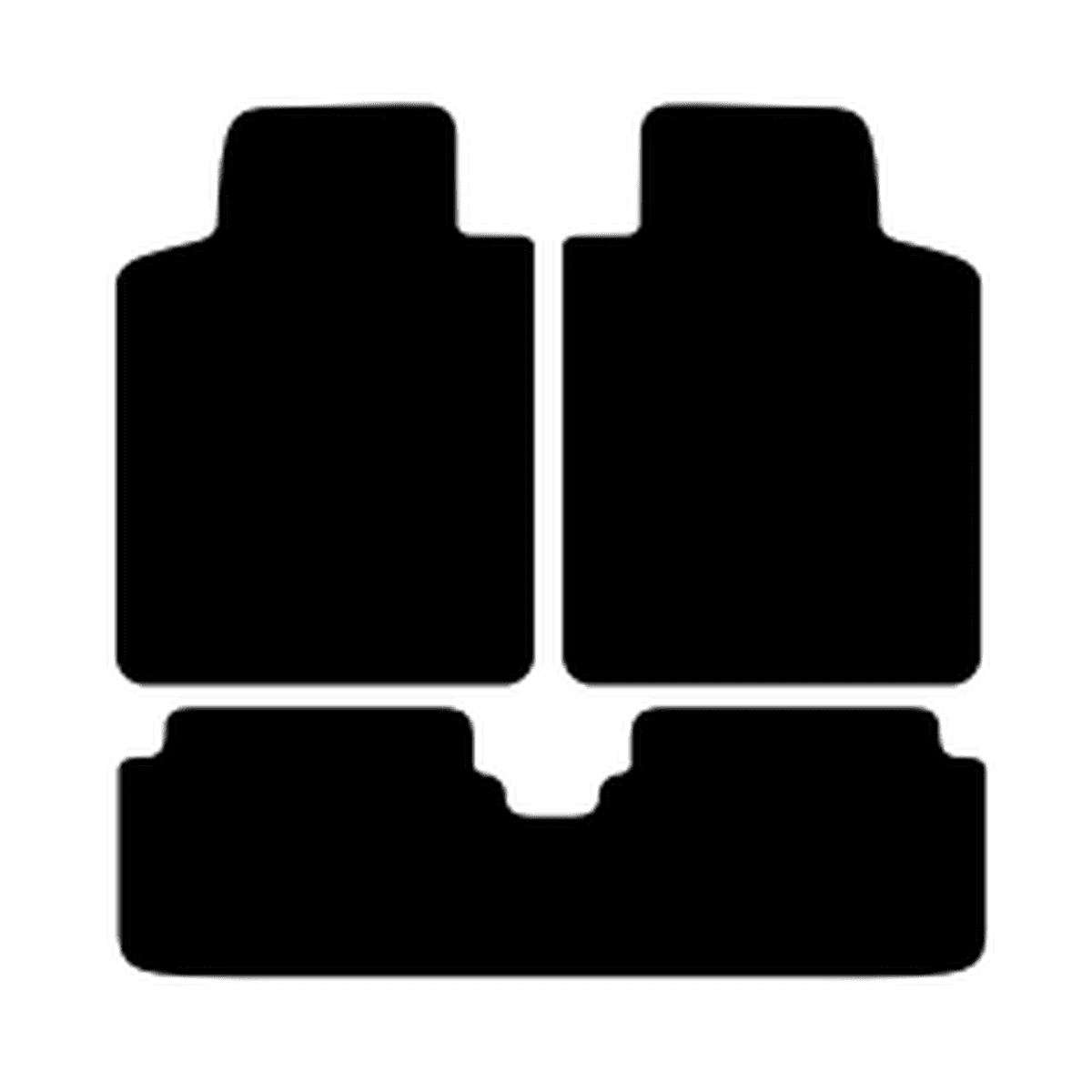 Sunland Floormats fits KIA SORRENTO (UM) 3 piece - Black