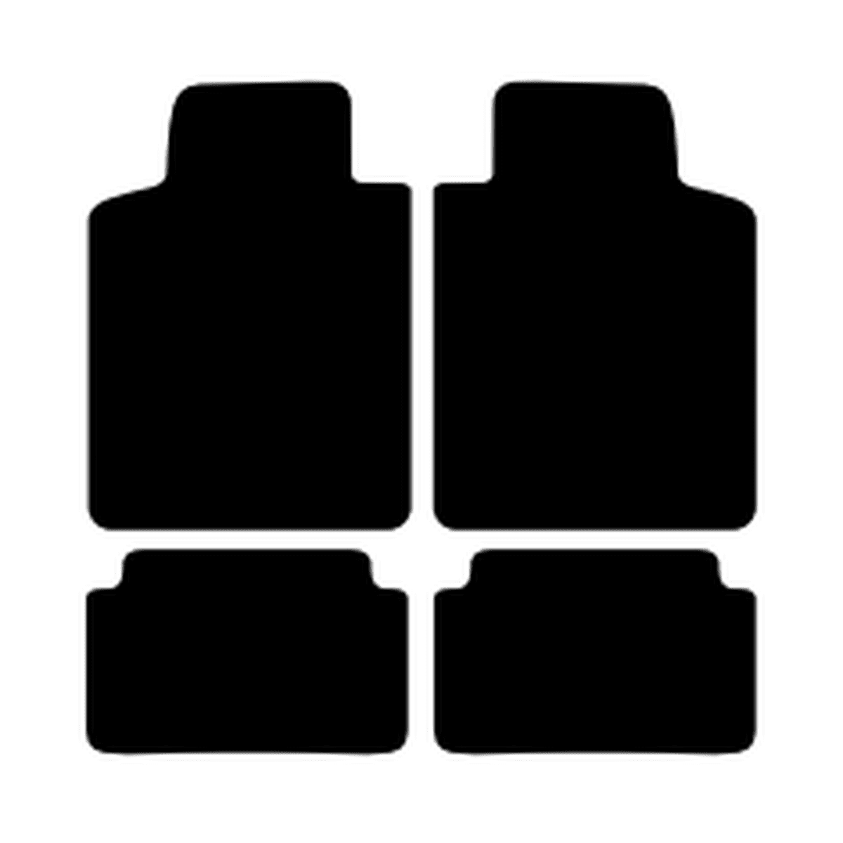 Sunland Floormats fits MITSUBISHI OUTLANDER (ZJ) 4 Piece - Black