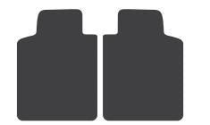 Sunland Floormats fits NISSAN NAVARA (D22) 2 Piece - Charcoal