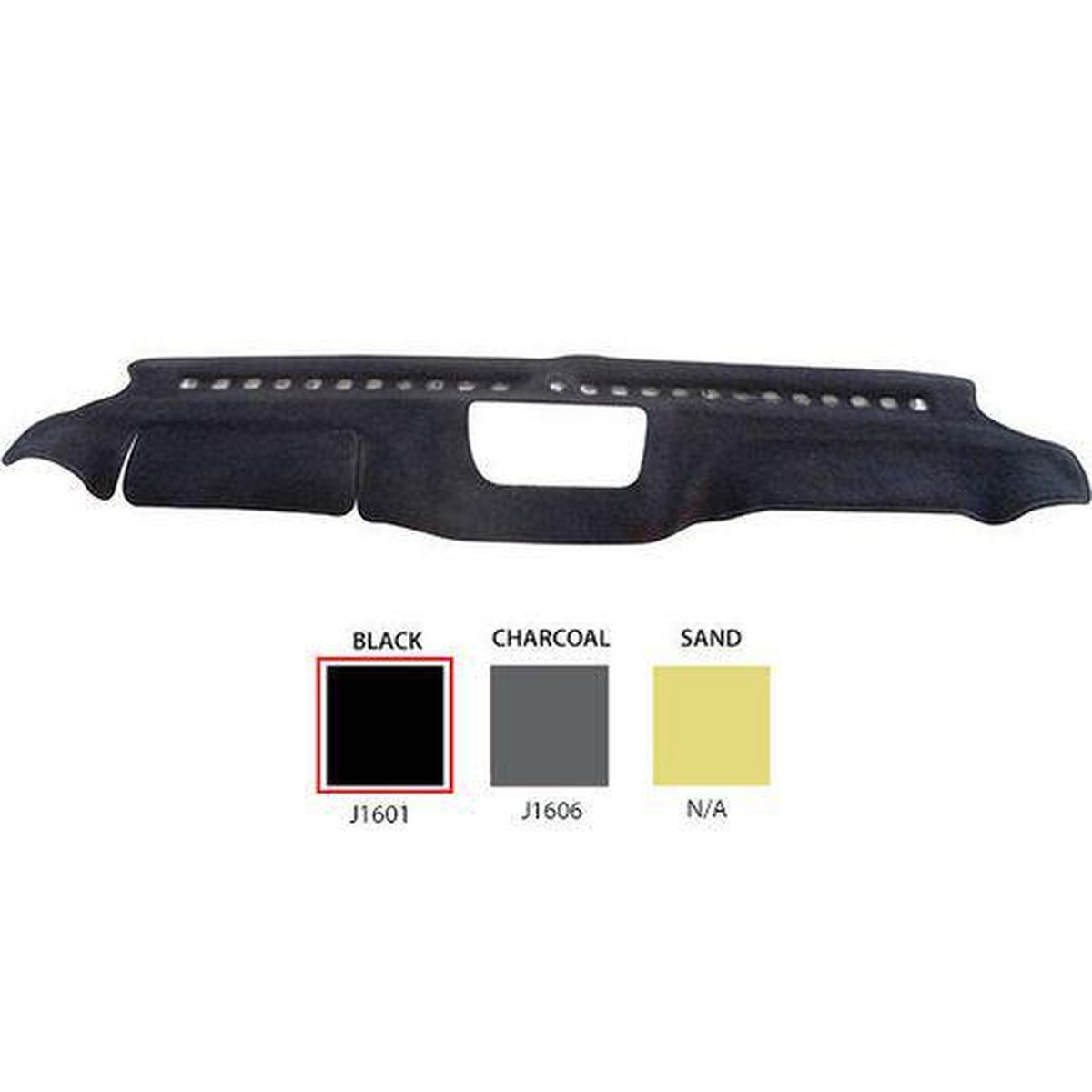 Sunland Dashmat Black fits JEEP WRANGLER JK J1601