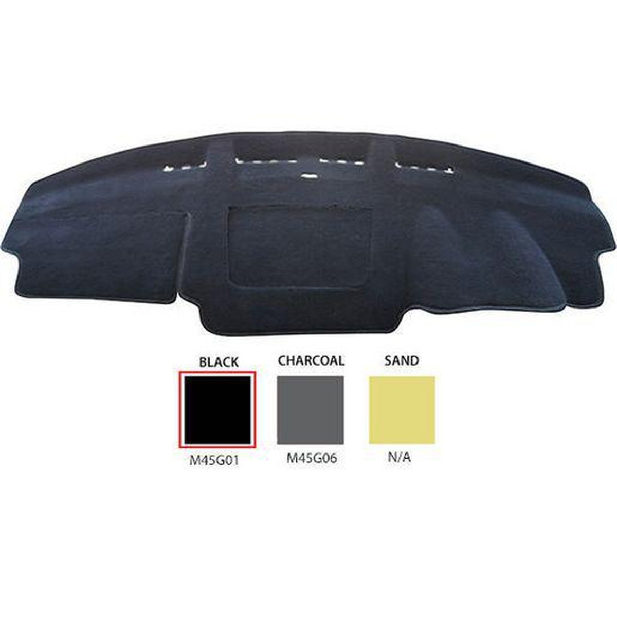 Sunland Dashmat Black fits MITSUBISHI OUTLANDER ZG/ZH M45G01