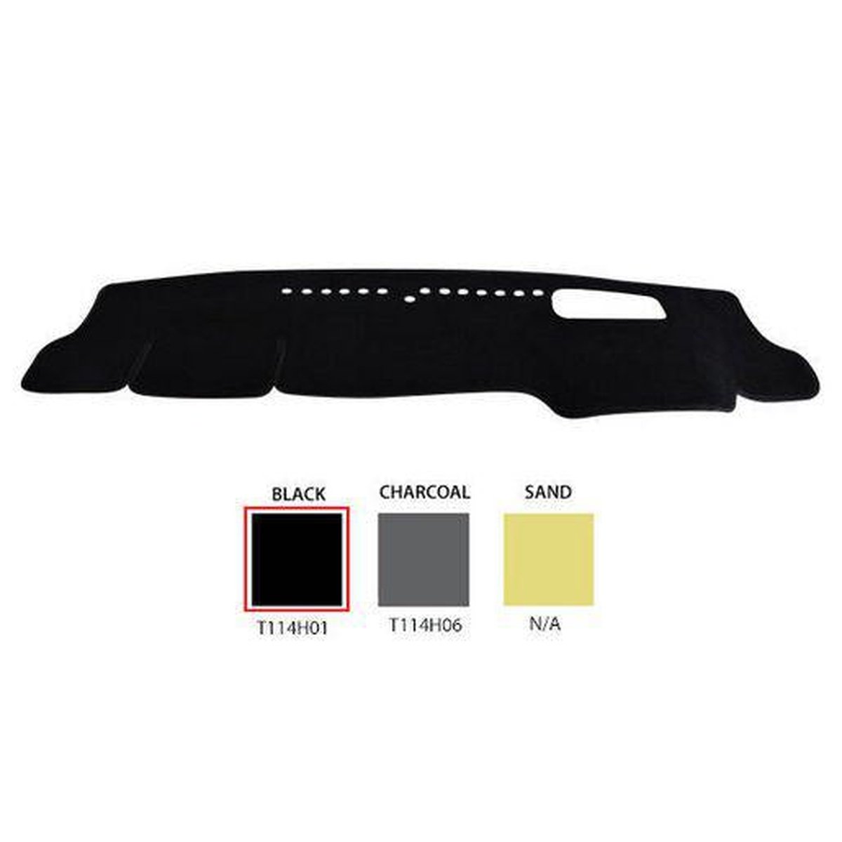 Sunland Dashmat Black fits TOYOTA CAMRY ASV70R/GSV70R/AXVH71R T114H01