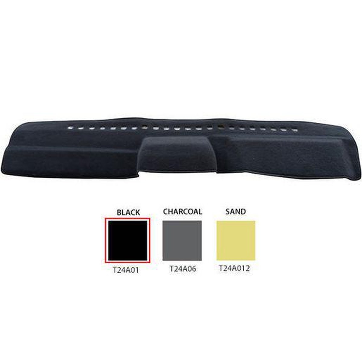 Sunland Dashmat Black fits TOYOTA LANDCRUISER T24A01