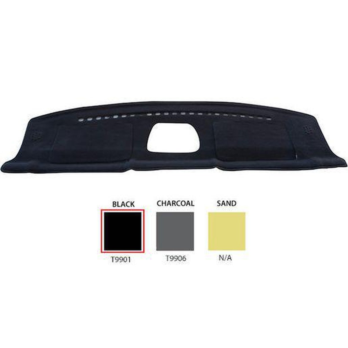 Sunland Dashmat Black fits TOYOTA FJ CRUISER GSJ15R 15 SERIES T9901