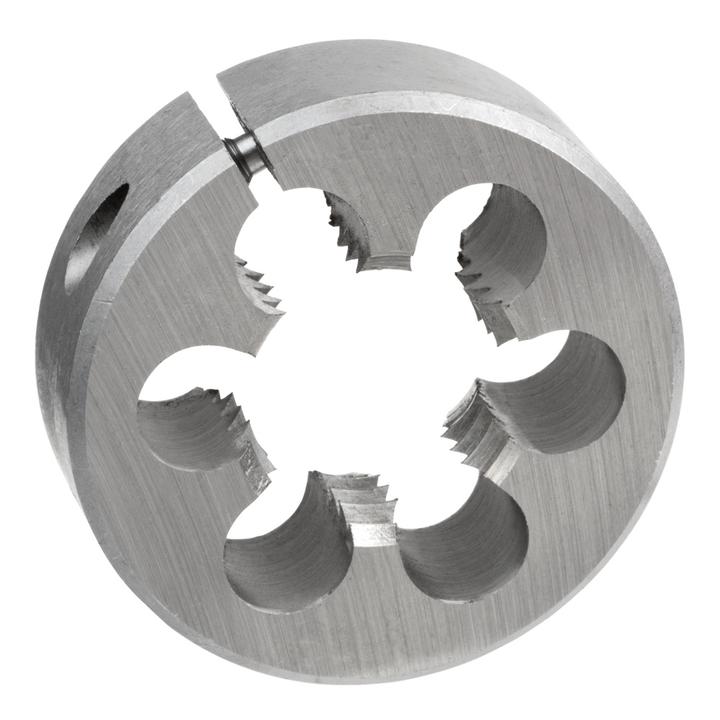 Sutton Button Die Carbon Alloy Steel M6x1, 1in. OD TCA M4000600