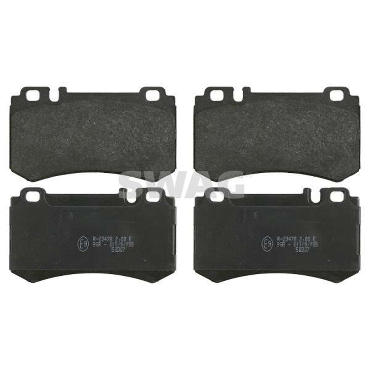 SWAG Brake Pad Rear Set 10 91 6475