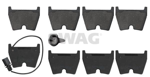 SWAG Brake Pad Front Set 30 11 6024