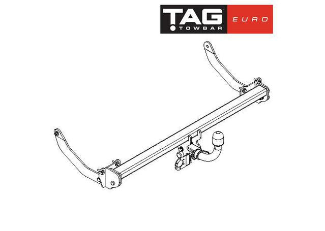 TAG Towbar Euro (Horizontal) Suits Peugeot 308 Wagon 2008-14 PEU708