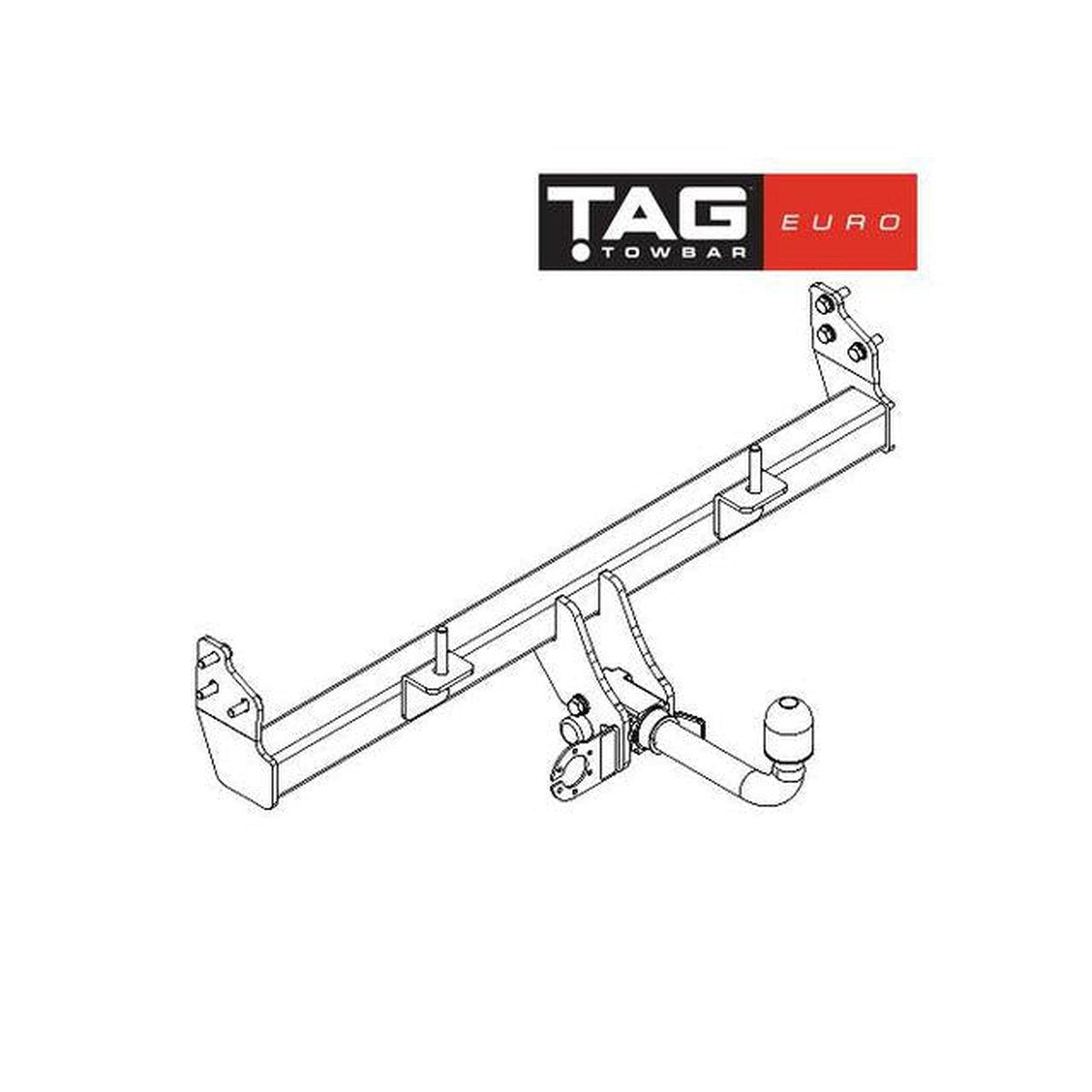 TAG Towbar Euro (Horizontal) Suits Land Rover Freelander 1998-07 ROV700