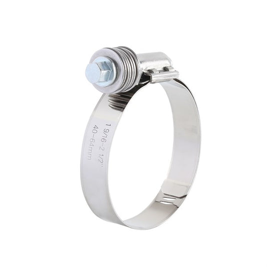 Tridon Tridon Constant Tension Clamp 40-63Mm Stainless Steel Perforated Band TCT032P