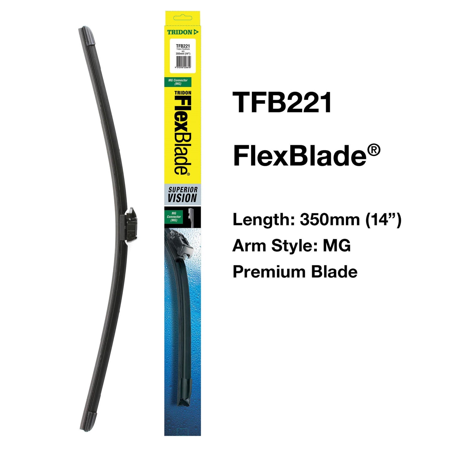 Tridon Flexblade Mg 350mm 14In TFB221