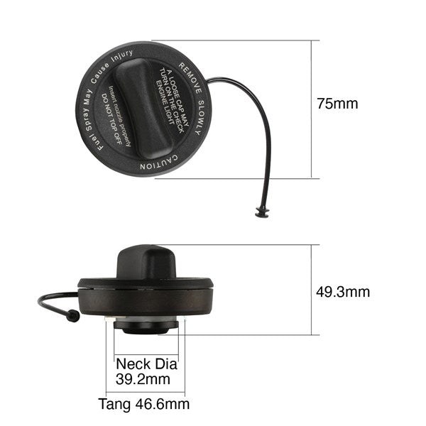 Tridon Fuel Cap TFNL246