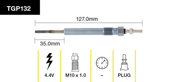 Tridon Glow Plug TGP132