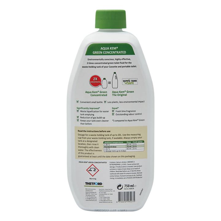 Thetford Aqua Kem Green Eucalyptus Concentrate 750ml T30645ZK
