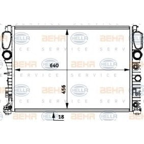 Hella Radiator 8MK 376 718-014