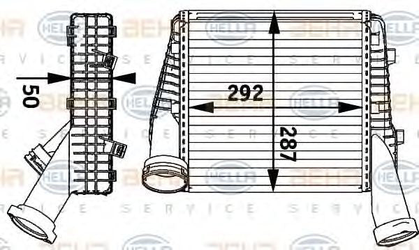 Hella Intercooler 8ML 376 729-561