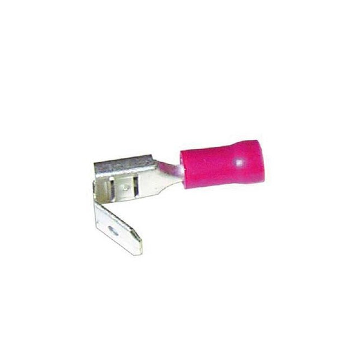Thunder Crimp Terminal 2 Way Male/Female Insulated Blade Red 6.3mm 10Pk