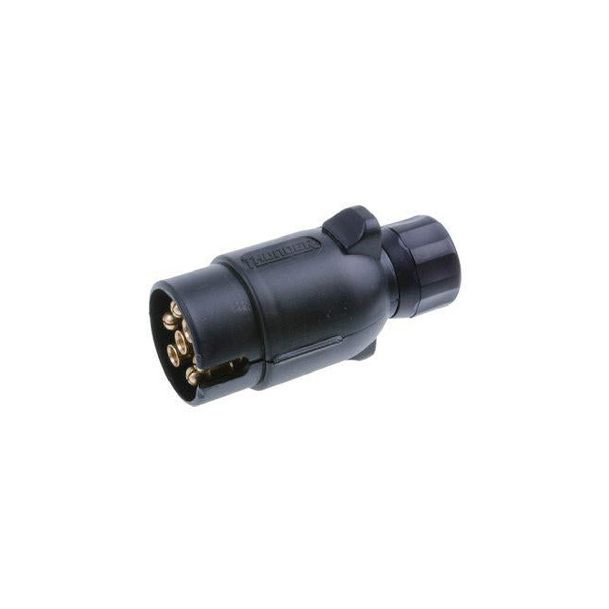 Thunder Small Round Trailer Plug 7 Pin Plastic