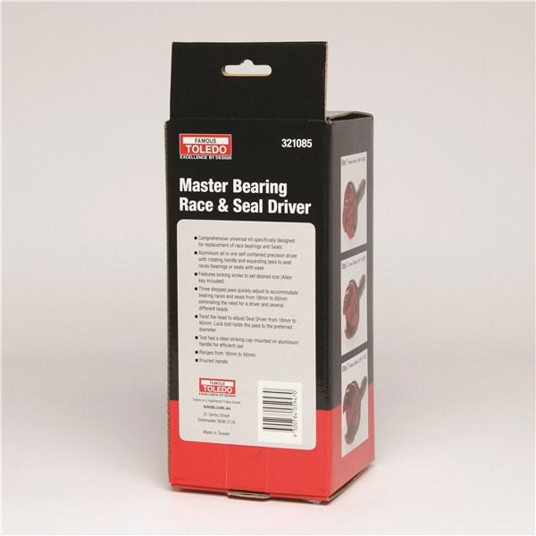 Toledo Master Bearing Race & Seal Driver 18-90mm 321085