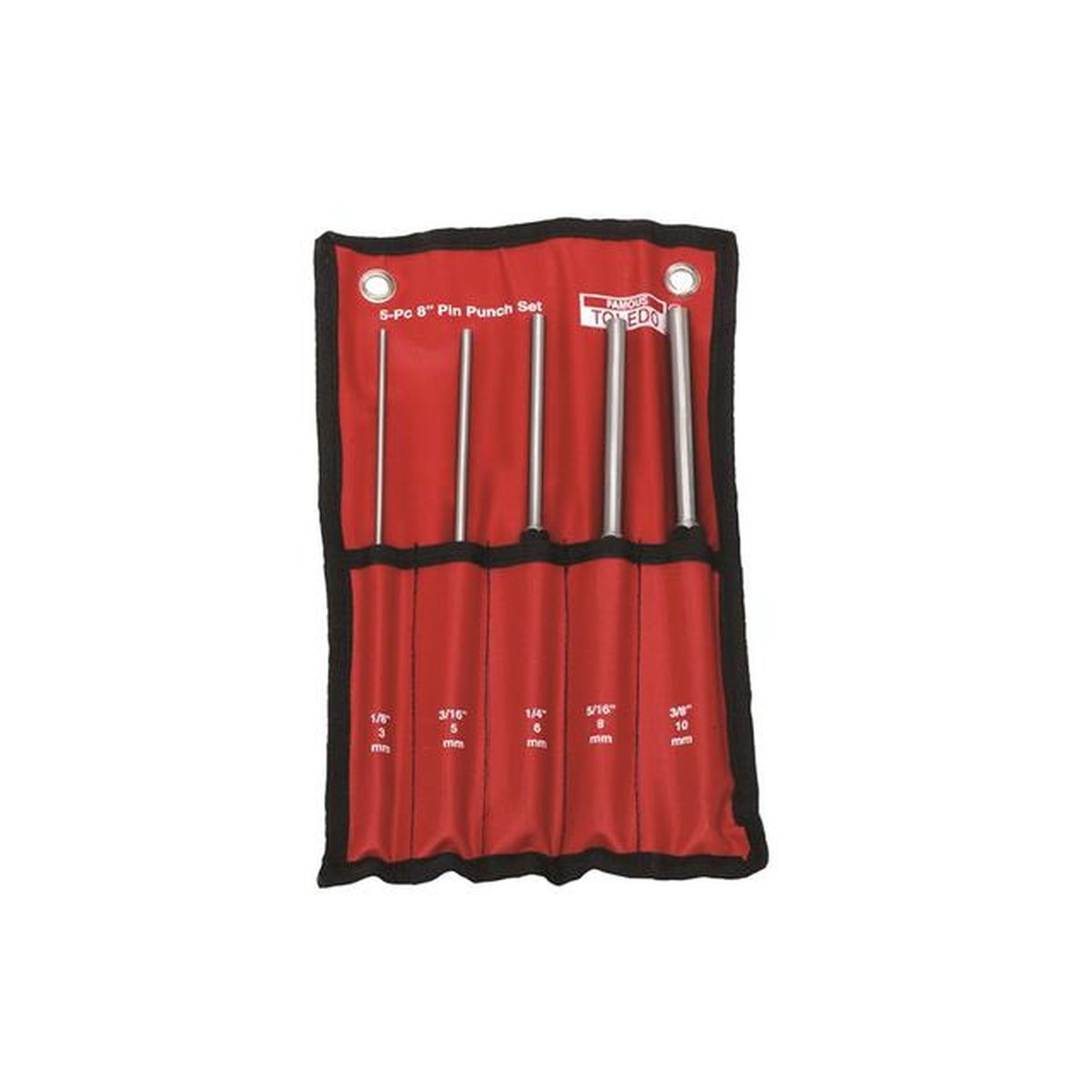 Toledo Extra Long Pin Punch Set 5 Piece 301182