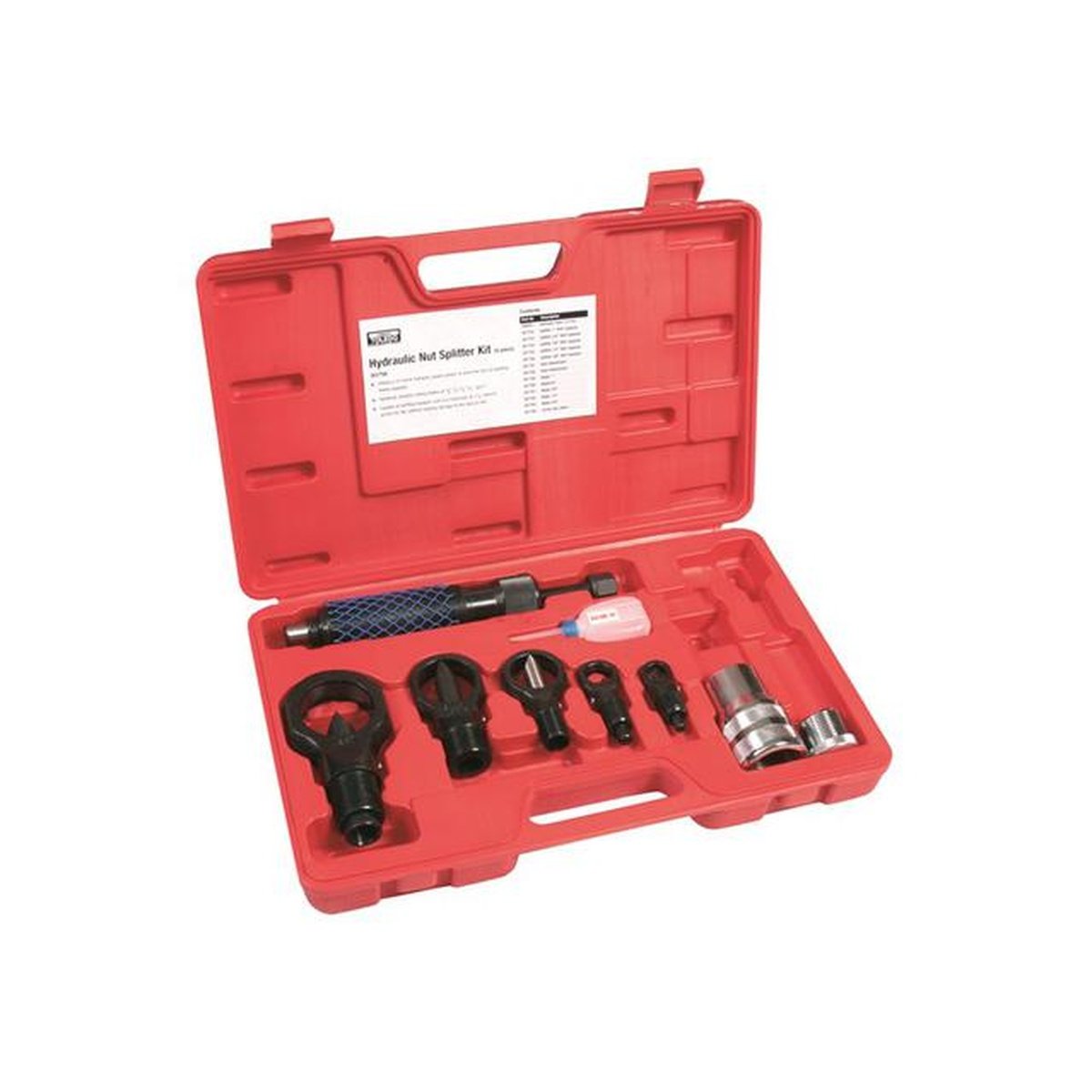 Toledo Hydraulic Nut Splitter Kit 9 Piece 301750