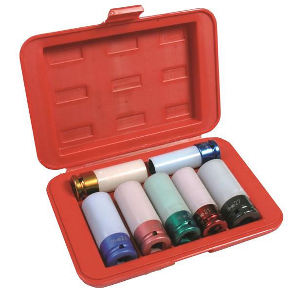Toledo Wheel Nut Socket Set Metric 7 Pc 309350