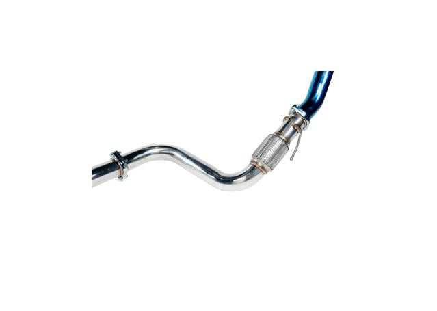 Torqit Turbo Back Exhaust 3 Inch fits Toyota Hilux MY 02/03/04 3.0L TD Cab Chassis Dual Cab 12/1999-05 HS8008SS