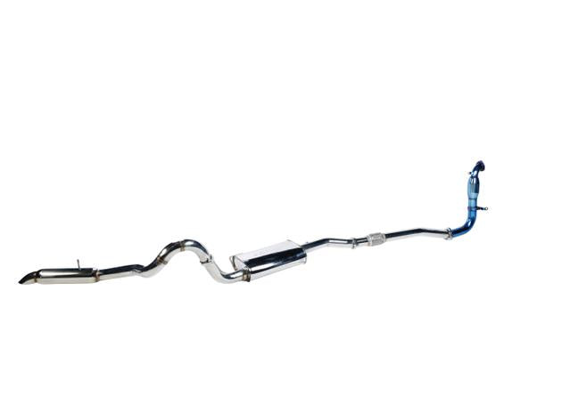 Torqit Turbo Back Exhaust 3 Inch fits Nissan Patrol GU 3.0L CRD Wagon & Ute Coil Spring 03/2007 HS8114SS