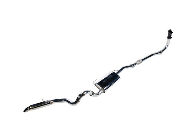 Torqit Turbo Back Exhaust 3 Inch fits Nissan Patrol GU 4.2L TD Wagon & Ute Coil Spring 12/1997-On HS8116SS