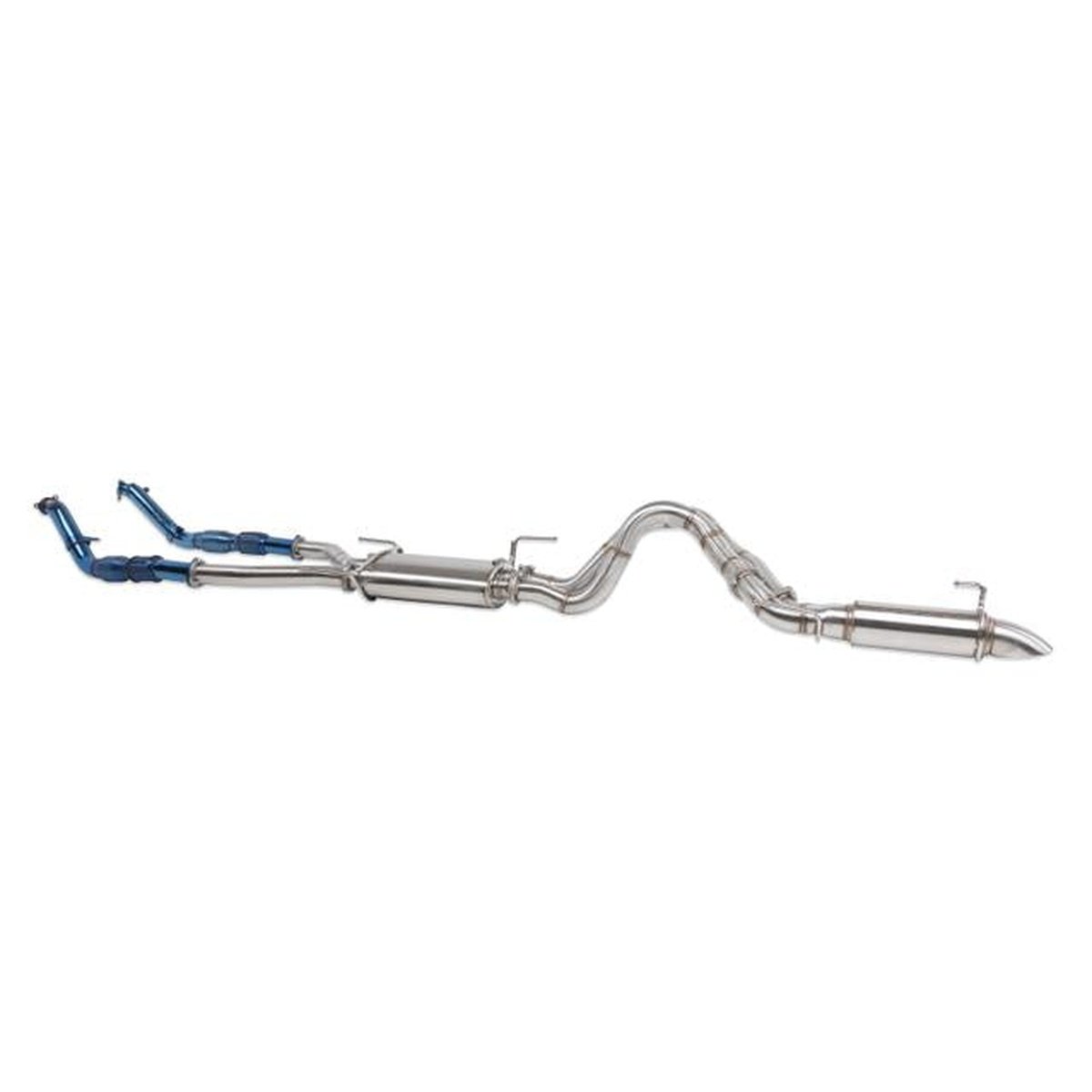 Torqit Turbo Back Exhaust Twin 3 to Single 4 Inch fits Landcruiser 200 Series 4.5L V8 TD Wagon 11/2007-15 HS8133SS