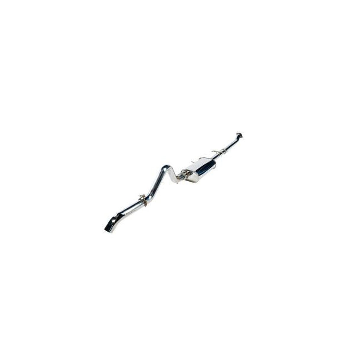 Torqit DPF Back Exhaust 3 Inch fits Mitsubishi MQ Triton 2.4L TDI 01/2015 HS8139SS