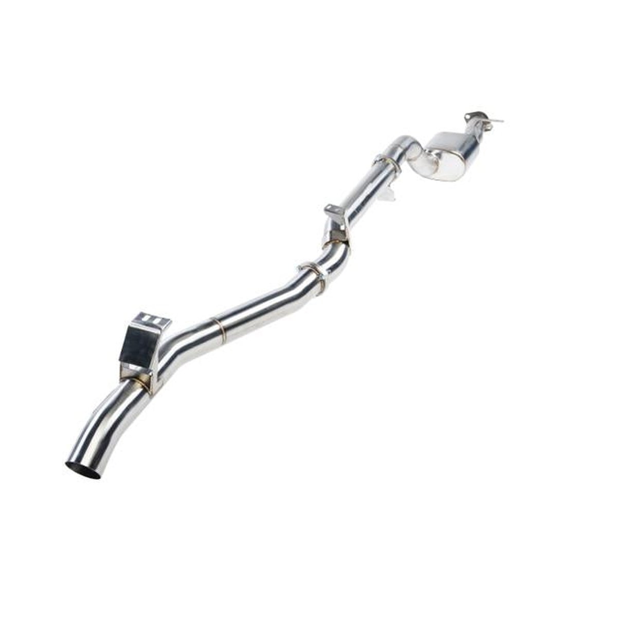 Torqit DPF Back Exhaust 3.5 Inch fits Toyota Landcruiser 79 Series 4.5L V8 TD Single Cab 08/2016-On HS8151SS