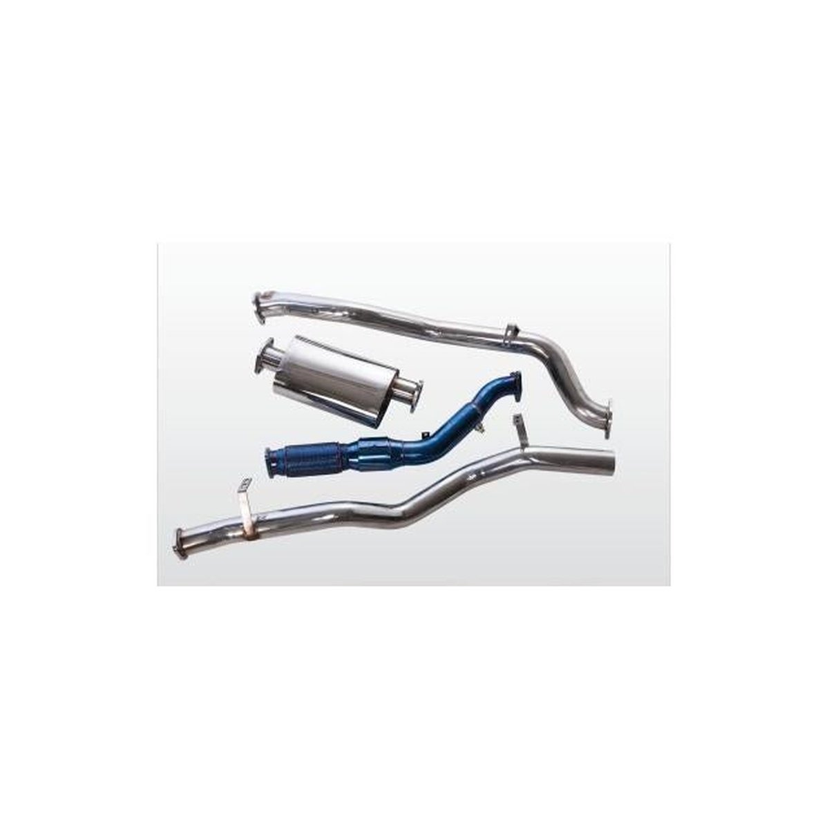 Torqit DPF Back Exhaust 3.5 Inch fits Toyota Landcruiser 76 Series 4.5L V8 TD Wagon 03/2007-16