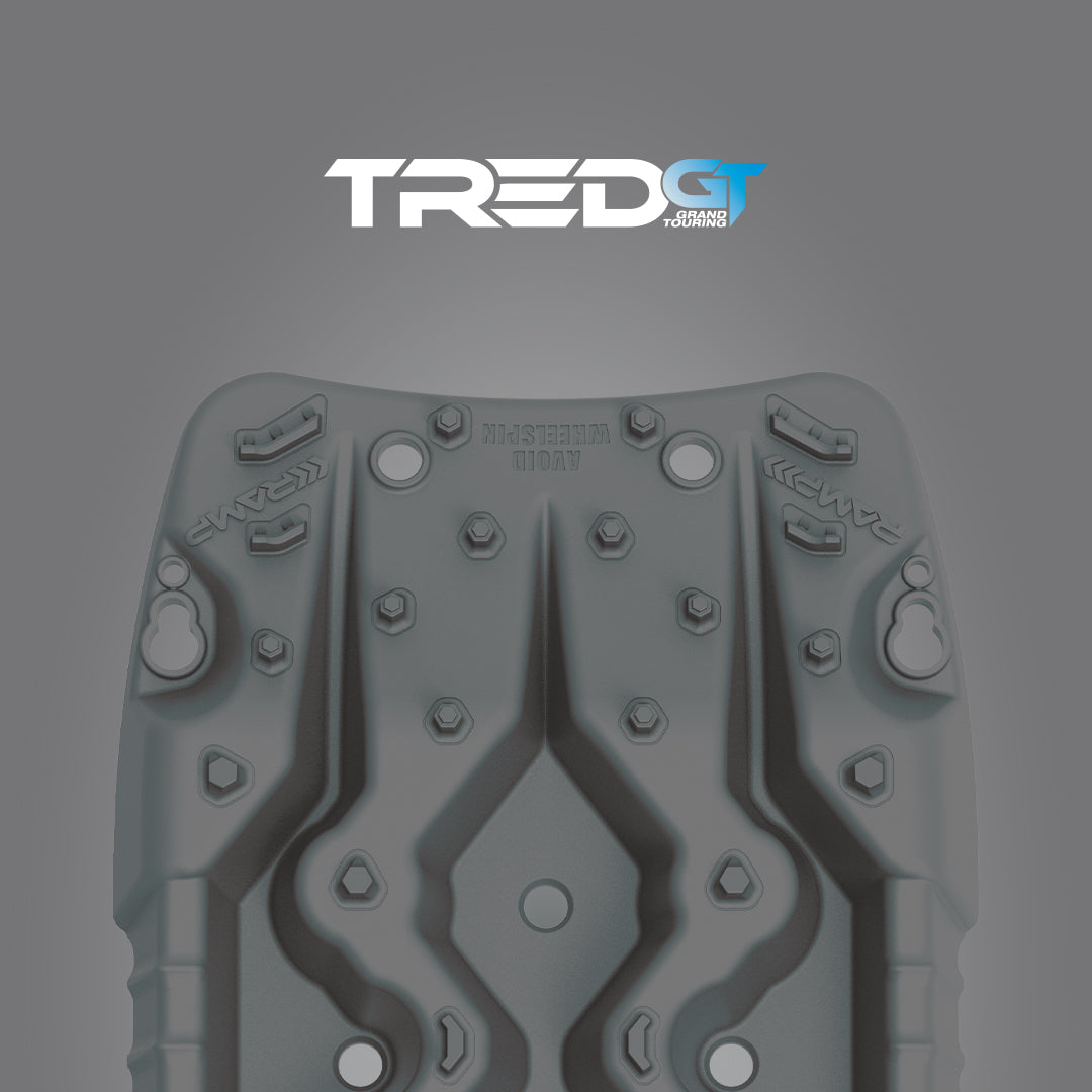 TRED GT Compact Recovery Boards - Gun Grey TREDCPGTGG