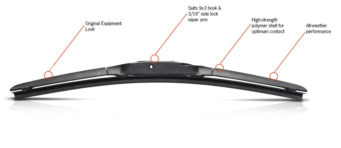 Trico Shield Wiper Blade 400mm HF400