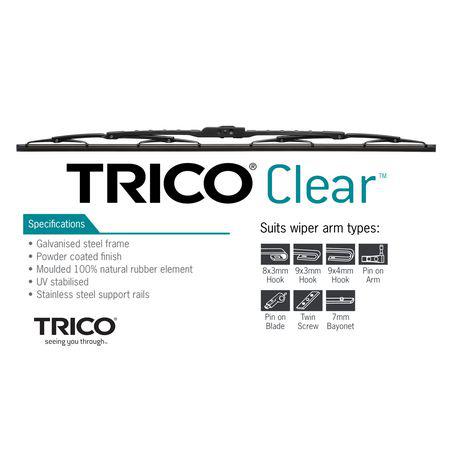 Trico Clear Front Wiper Blade Assembly 700mm (28 inch) TCL700