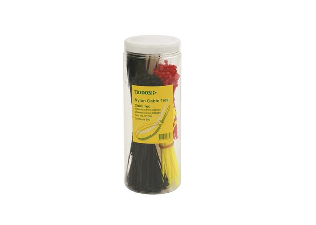 Tridon Cable Tie Assorted 500 Pack CTP08