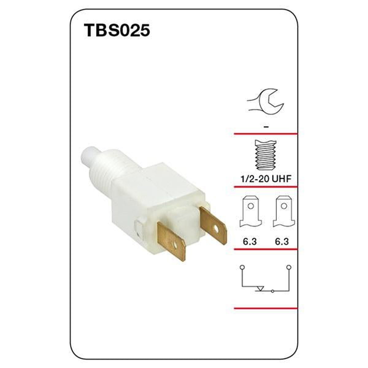 Tridon Brake Light switch TBS025