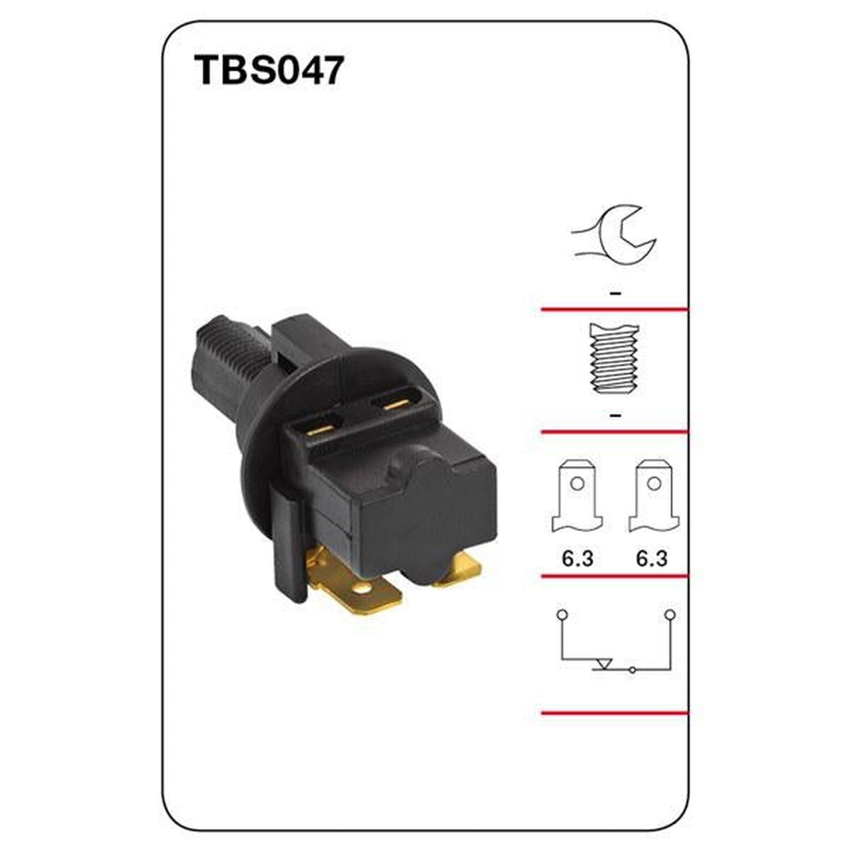 Tridon Brake Light switch TBS047