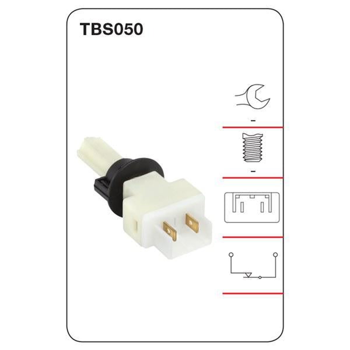 Tridon Brake Light Switch TBS050