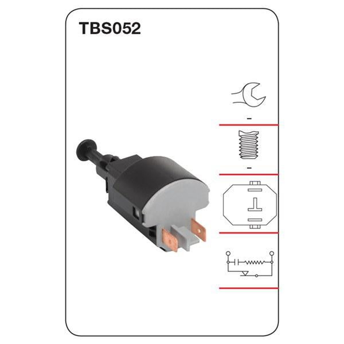 Tridon Brake Light switch TBS052