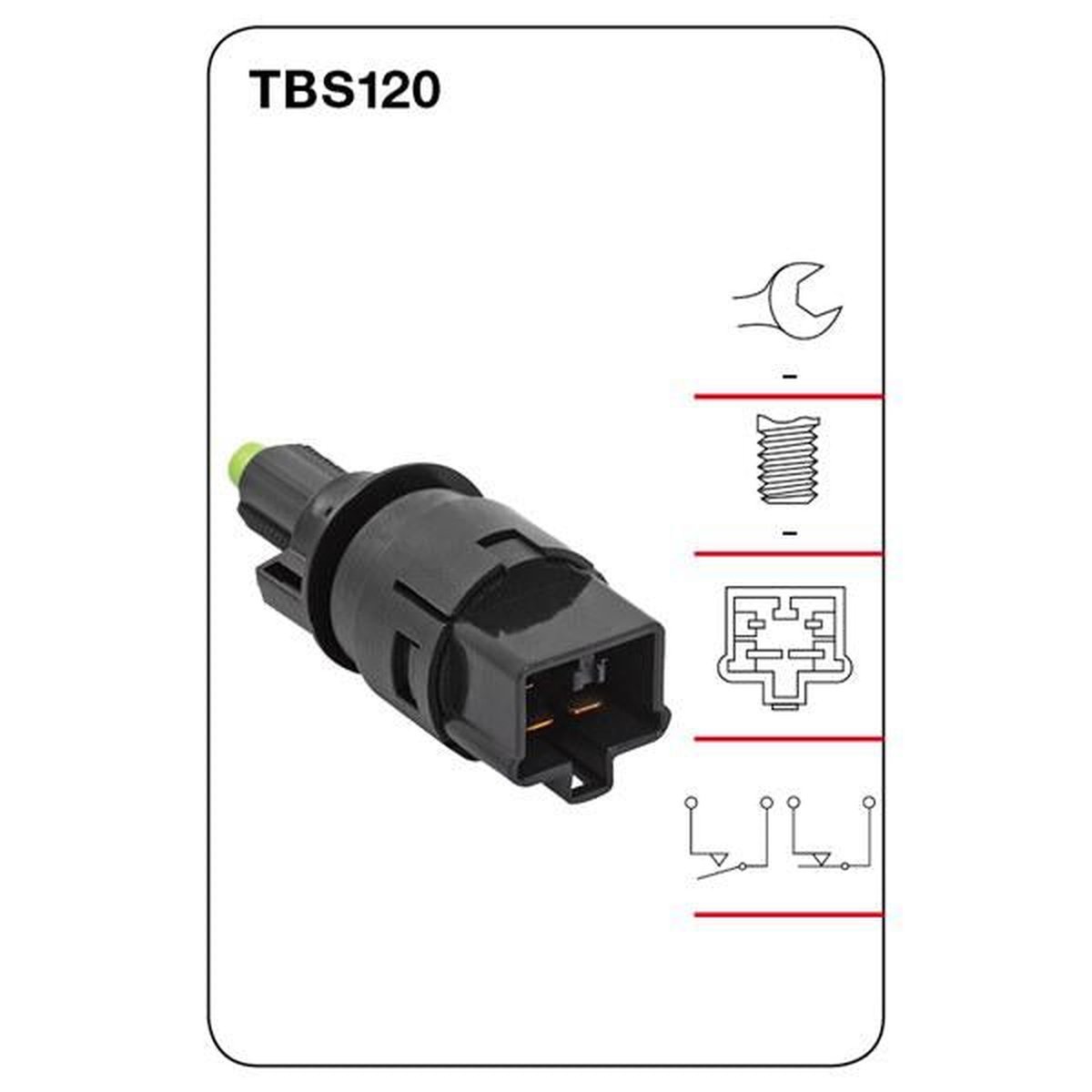 Tridon Brake Light switch TBS120