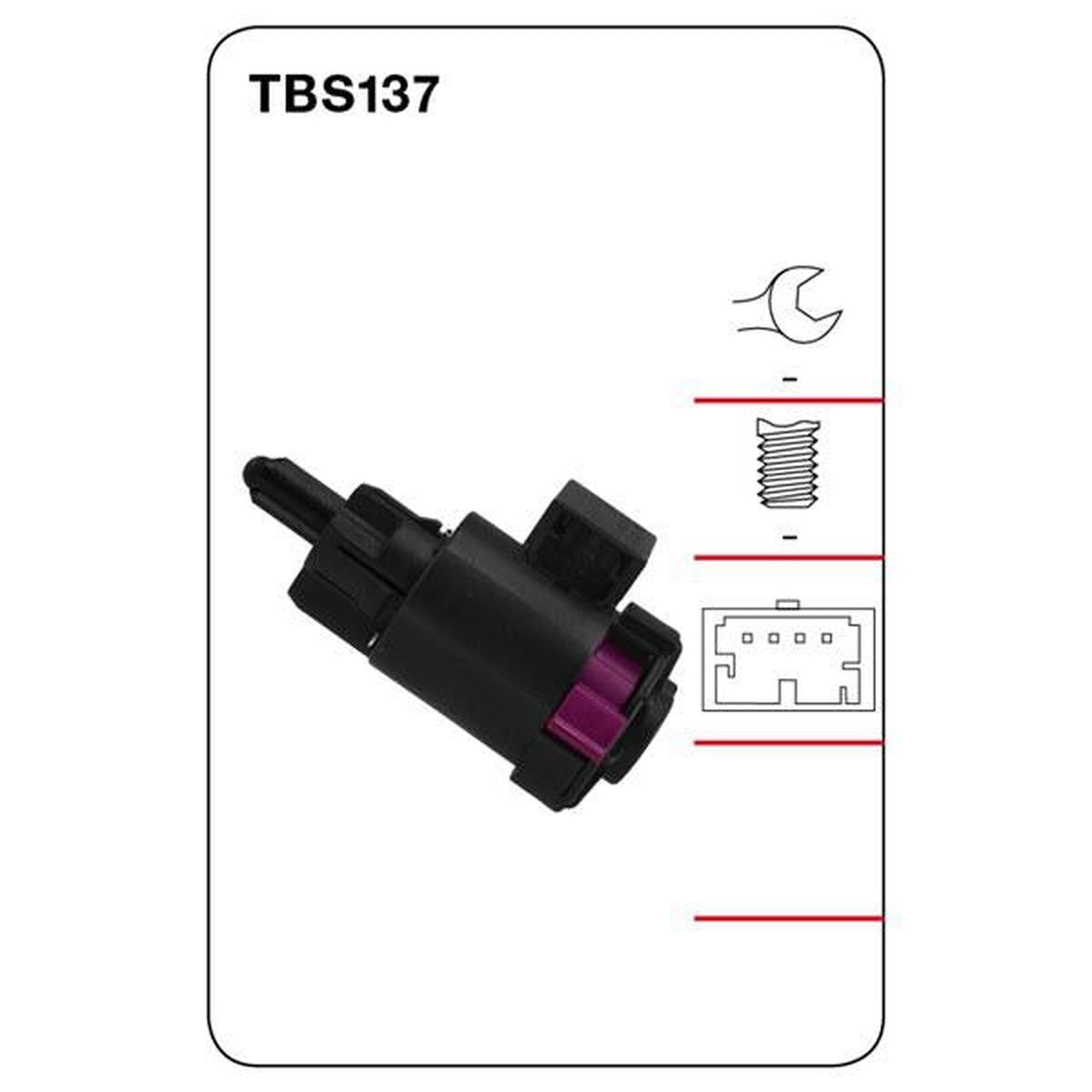 Tridon Brake Light switch TBS137