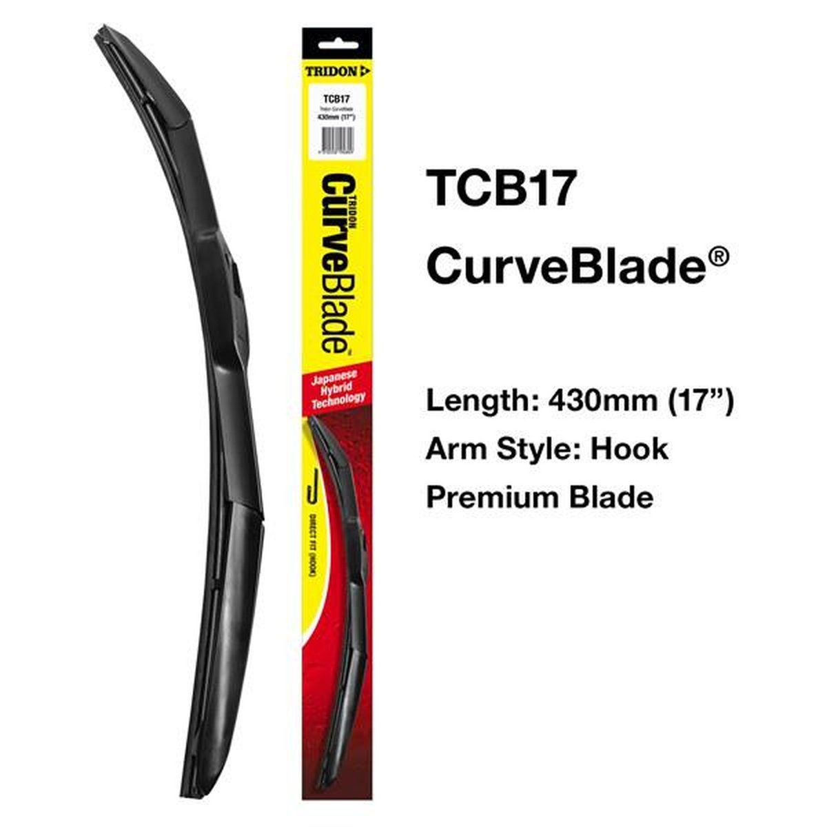 Tridon Wiper Tridon CurveBlade TCB17