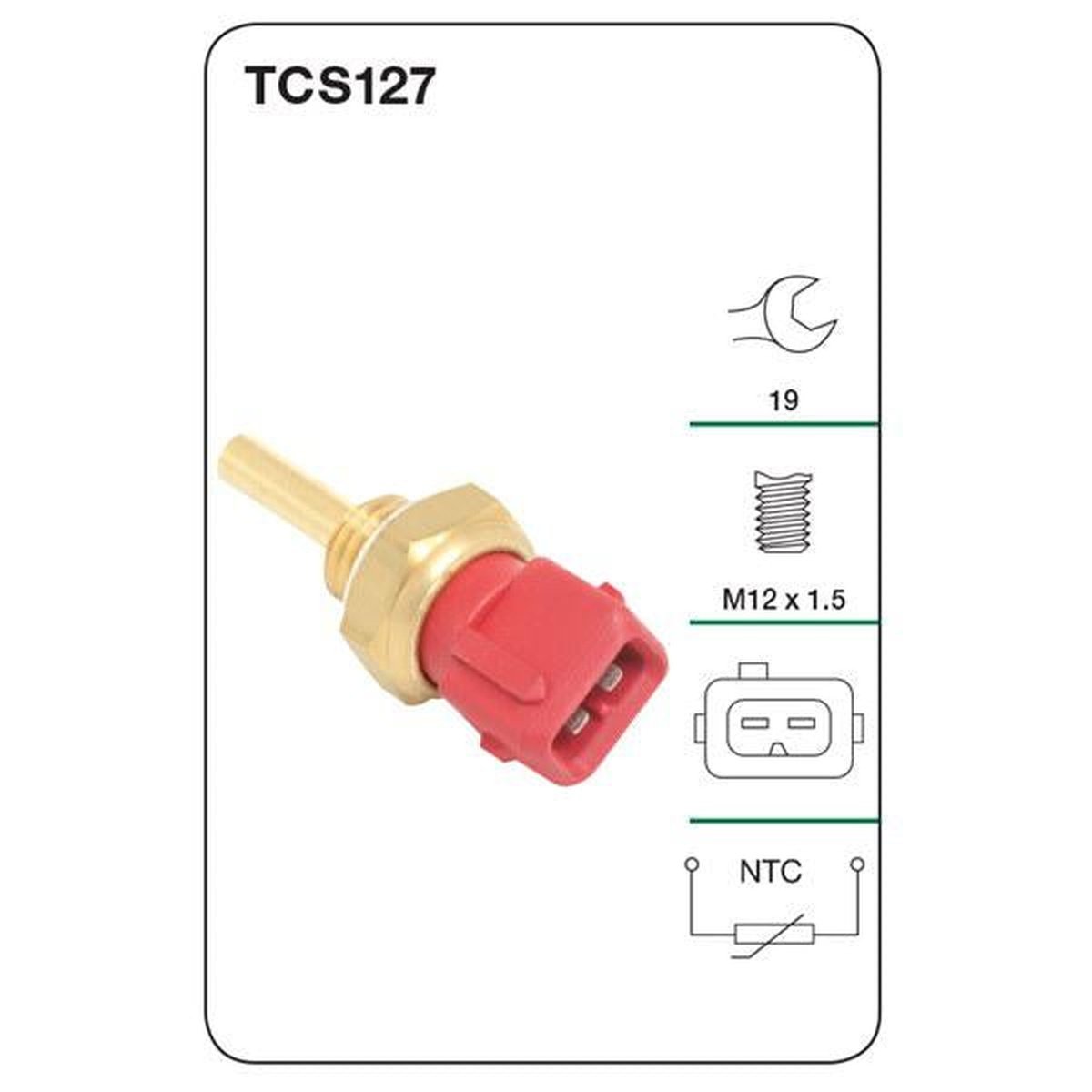 Tridon Coolant Temp Sensor TCS127