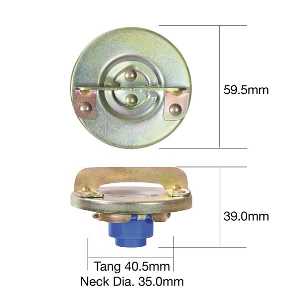 Tridon Fuel Cap (Non Locking) TFNL214