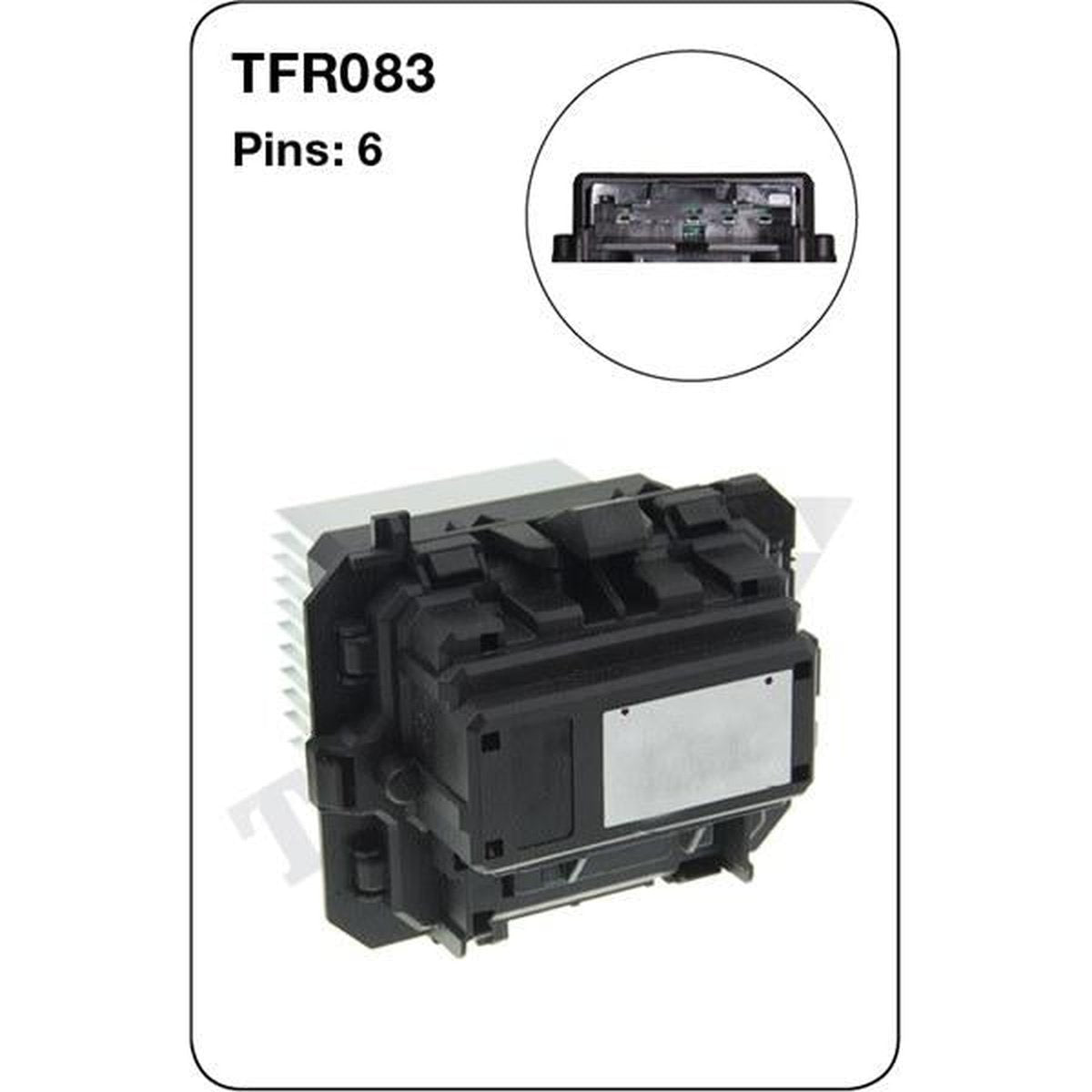 Tridon AC Blower Motor Resistor TFR083