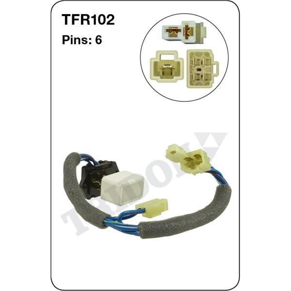 Tridon AC Blower Motor Resistor TFR102