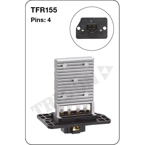 Tridon AC Blower Motor Resistor TFR155